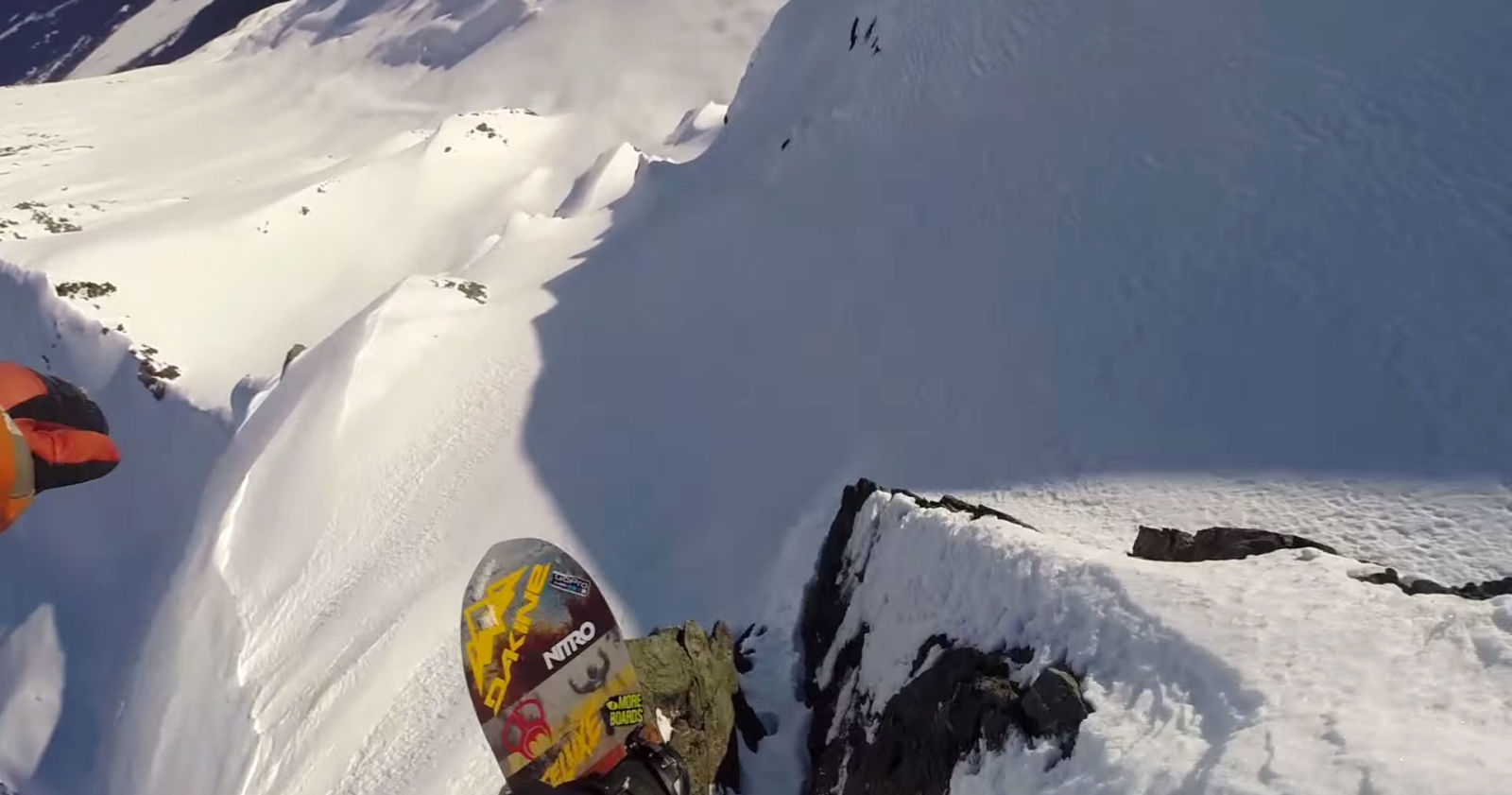 Video de Snowboard no Alasca – 3 Hit line