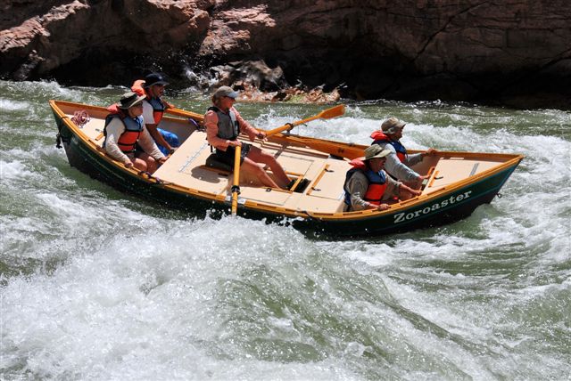 Remando no Grand Canyon