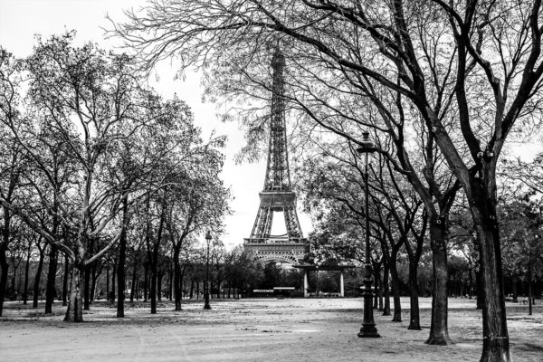 Paris em preto e branco